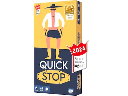 Award-winning board game in 2024 Quick Stop. ONLY €18.99